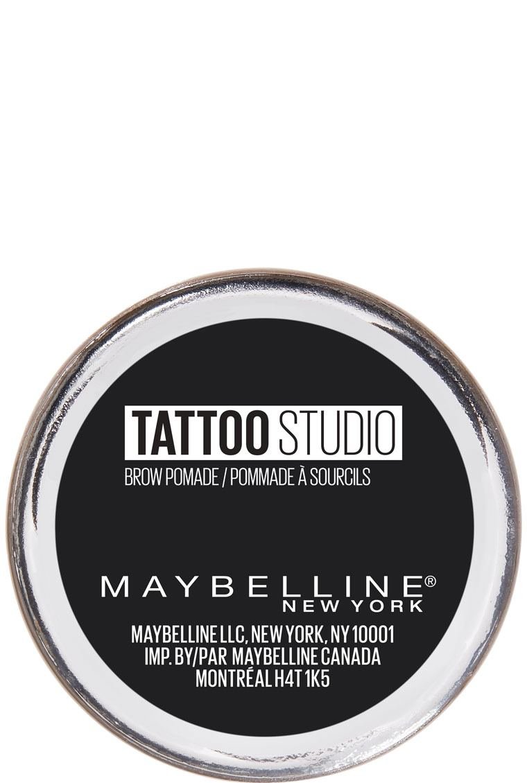 Maybelline Eyebrow TattooStudio brow pomade pot 376 medium brown 041554559750 b us